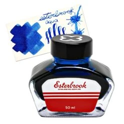 Esterbrook Bottled Ink In Aqua - 50mL