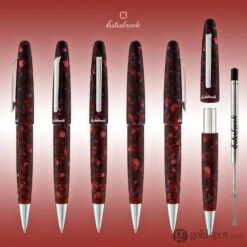 Esterbrook Estie Ballpoint Pen In Scarlet With Palladium Trim -Pen & Paper Store esterbrook estie ballpoint pen in scarlet with palladium trim 586