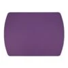Girologio Repurposed Leather Writing Mat In Purple