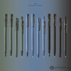 Faber-Castell Design Neo Slim Aluminum Rollerball Pen In Olive Green -Pen & Paper Store faber castell design neo slim aluminum rollerball pen in olive green 834