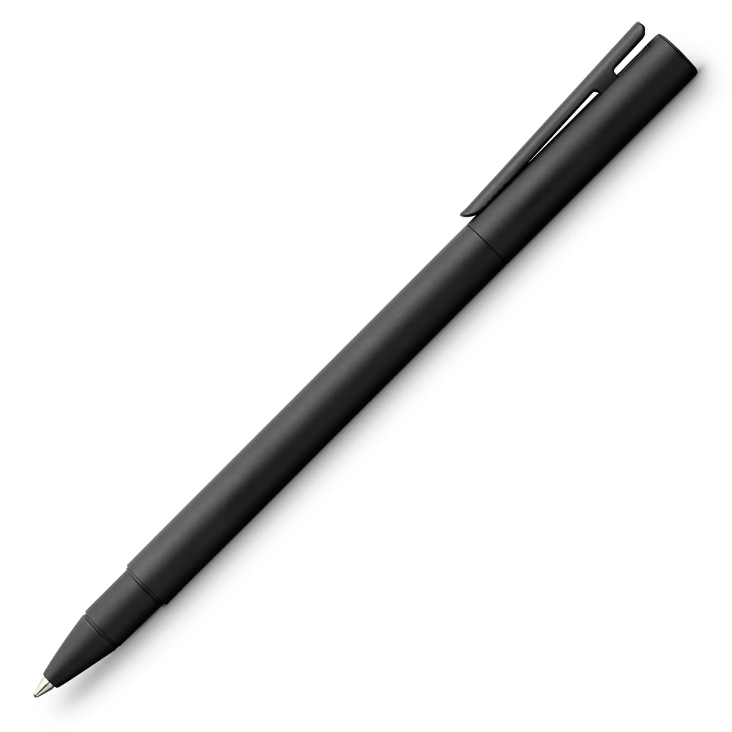 Faber-Castell Design Neo Slim Rollerball Pen In Black Matte And Black Chrome 1 Faber-Castell Design Neo Slim Rollerball Pen In Black Matte And Black Chrome
