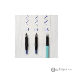 Faber Castell Grip 2011 Fountain Pen In Calligraphy Gift Set -Pen & Paper Store faber castell grip 2011 fountain pen in calligraphy gift set 376