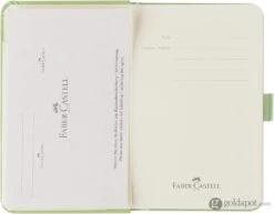 Faber-Castell Notebook In Mint Green - A6 -Pen & Paper Store faber castell notebook in mint green a6 455