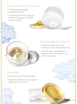 Ferris Wheel Press Carousel Inkwell First Edition -Pen & Paper Store ferris wheel press carousel inkwell first edition 475