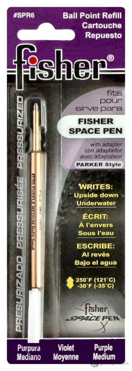 Fisher Space Ballpoint Pen Refill In Purple - Medium Point 3 Fisher Space Ballpoint Pen Refill In Purple - Medium Point - Image 3
