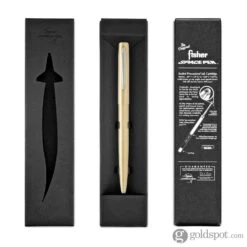Fisher Space Pen Cap O Matic Ballpoint Pen In Raw Brass -Pen & Paper Store fisher space pen cap o matic ballpoint in raw brass 245