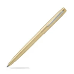 Fisher Space Pen Cap O Matic Ballpoint Pen In Raw Brass