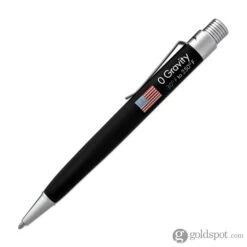 Fisher Space Zero Gravity Ballpoint Pen With American Flag Imprint In Black Rubber Finish -Pen & Paper Store fisher space zero gravity ballpoint pen with american flag imprint in black rubber finish 507