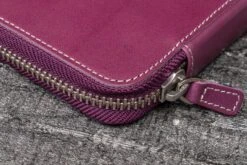 Galen Leather Pen Case Zippered 10 Slots In Purple 9 Galen Leather Pen Case Zippered 10 Slots In Purple -Pen & Paper Store galen leather pen case zippered 10 slots in purple 552
