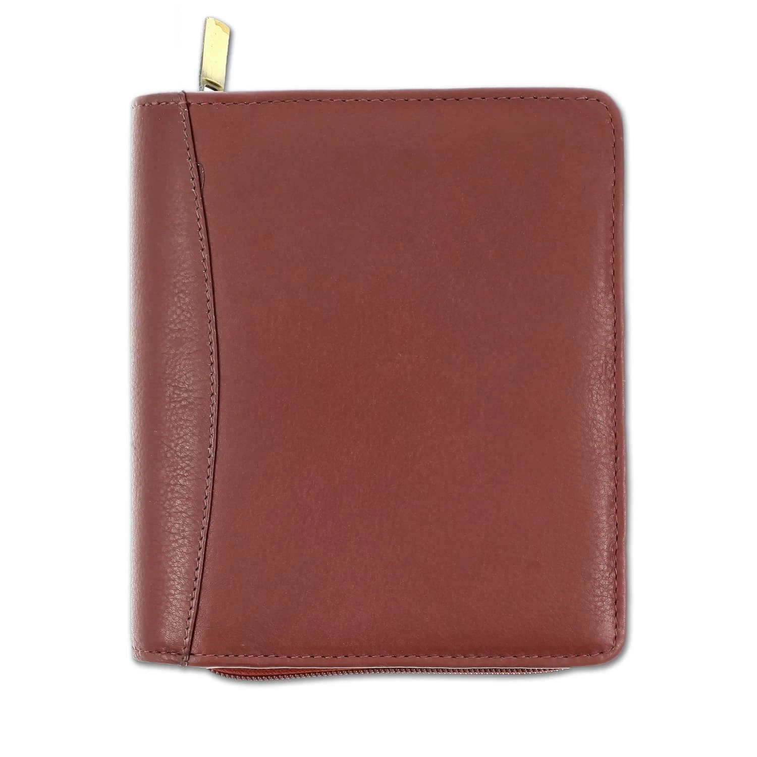 Girologio 12 Zippered Pen Case In Antique Brown 1 Girologio 12 Zippered Pen Case In Antique Brown