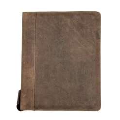 Girologio 24 Zippered Pen Case In Bomber Brown