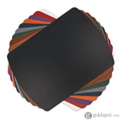 Girologio Repurposed Leather Writing Mat In Green -Pen & Paper Store girologio repurposed leather writing mat in green 748