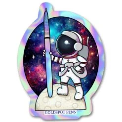 Holographic Astro Pen Sticker