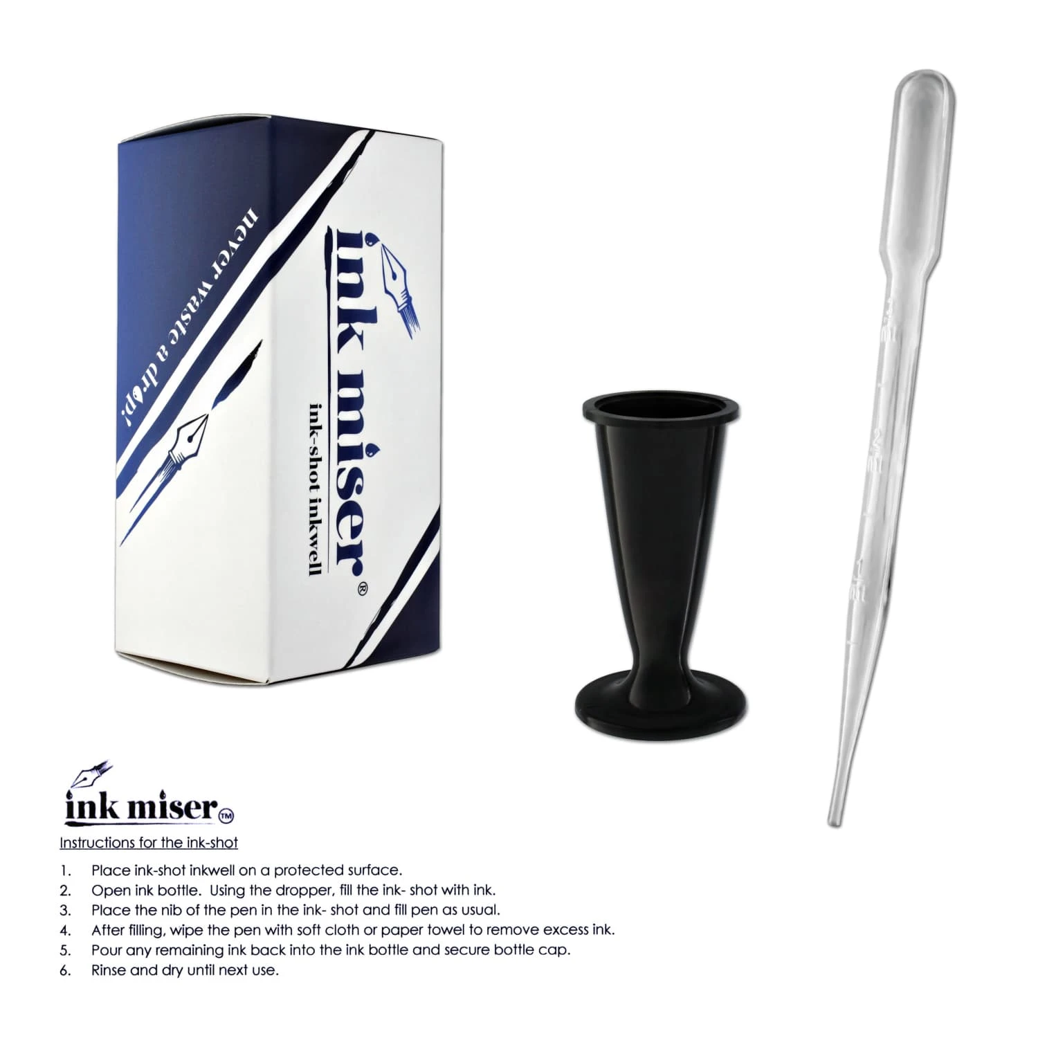 Ink Miser Ink Shot In Black 1 Ink Miser Ink Shot In Black
