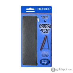Itoya Profolio Journal Sidekick Zipper Case In Gray -Pen & Paper Store itoya profolio journal sidekick zipper case in gray 716