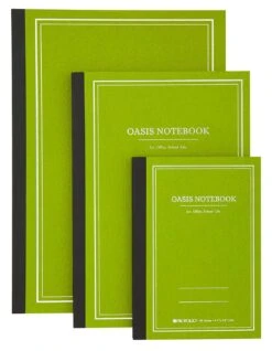 Itoya Profolio Oasis Lined Notebook In Avocado - A6