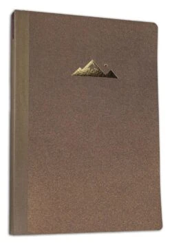 Itoya Profolio Oasis Summit Notebook In Golden Brown - B6