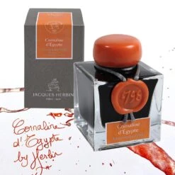 J. Herbin 1798 Cornaline D'Egypte Bottled Fountain Pen Ink - 50 ML