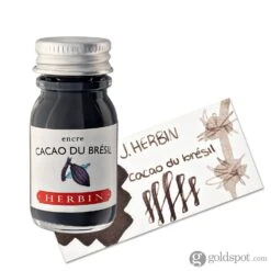 J. Herbin Cacao De Brésil (Brazilian Cocoa) Bottled Fountain Pen Ink -Pen & Paper Store j herbin cacao de bresil brazilian cocoa bottled fountain pen ink 660