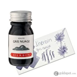 J. Herbin Gris Nuage (Cloud Gray) Bottled Ink And Cartridges -Pen & Paper Store j herbin gris nuage cloud gray bottled ink and cartridges 886
