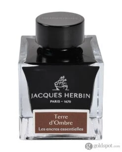 J. Herbin Terre D’OmbreEssential Bottled Ink And Cartridges -Pen & Paper Store j herbin terre dombreessential bottled ink and cartridges 552