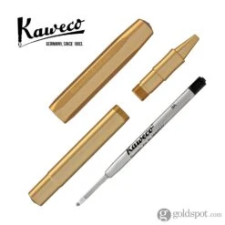 Kaweco AL Sport Rollerball Pen In Gold -Pen & Paper Store kaweco al sport rollerball pen in gold 338