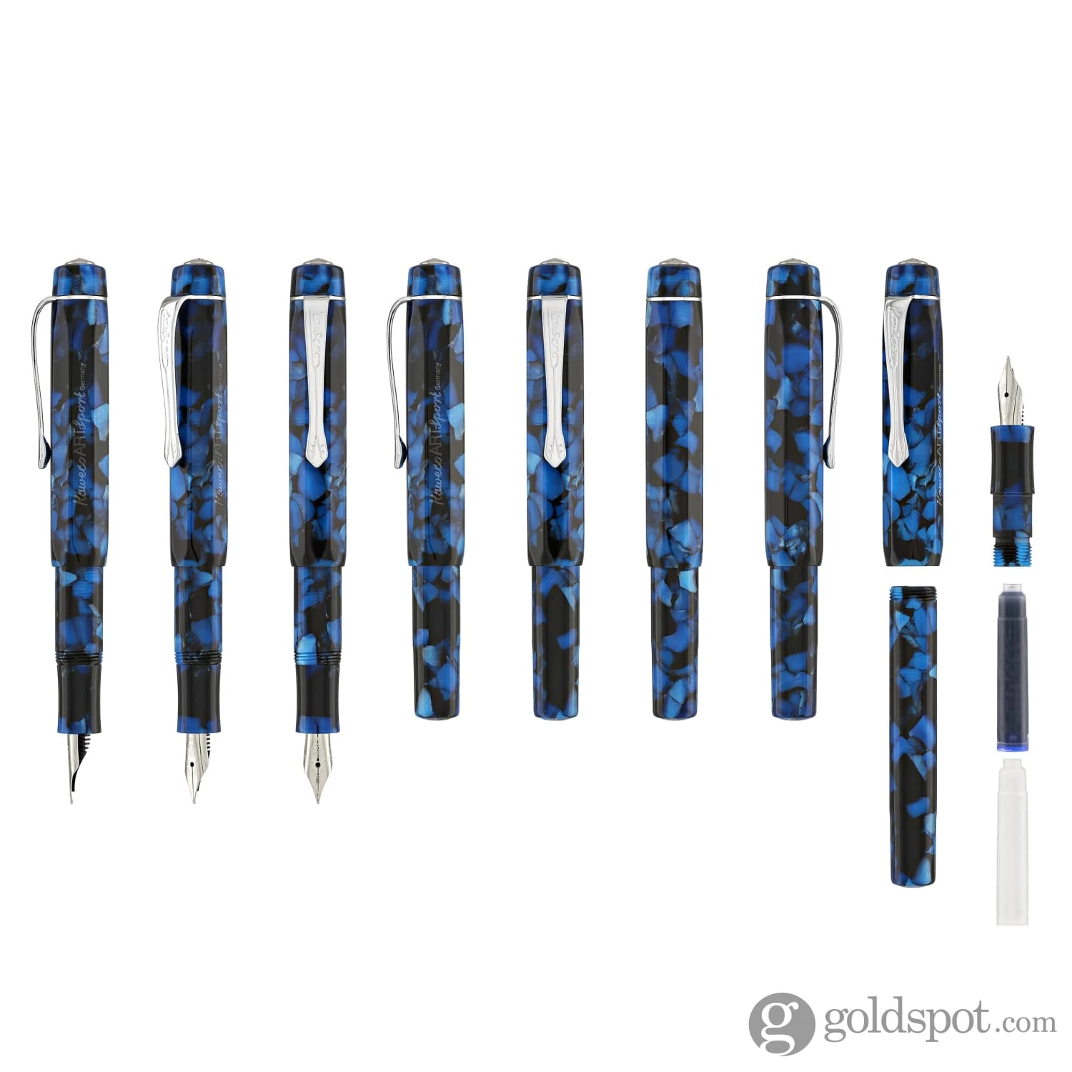 Kaweco ART Sport Fountain Pen In Pebble Blue 8 Kaweco ART Sport Fountain Pen In Pebble Blue - Image 8