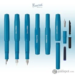 Kaweco Collection Sport Fountain Pen In Cyan -Pen & Paper Store kaweco collection sport fountain pen in cyan 479