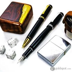 Kaweco Dia Kawecomat In Multi Functional Pen In Black Lacquer With Gold Trim -Pen & Paper Store kaweco dia kawecomat in multi functional pen black lacquer with gold trim 154