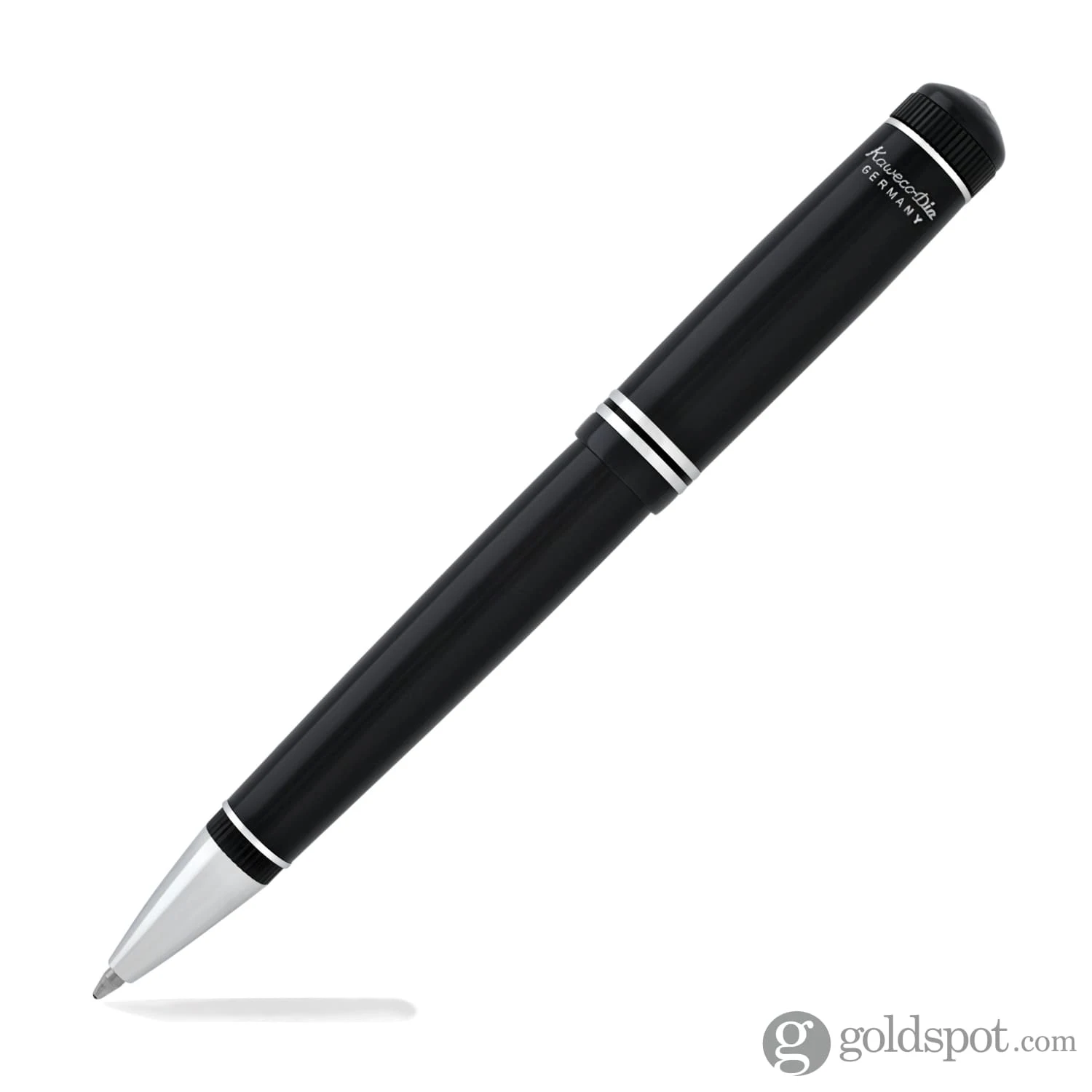 Kaweco Dia2 Ballpoint Pen In Black And Silver 4 Kaweco Dia2 Ballpoint Pen In Black And Silver - Image 4