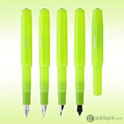 Kaweco Frosted Sport Fountain Pen In Lime -Pen & Paper Store kaweco frosted sport fountain pen in lime 953