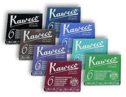 Kaweco Ink Cartridges In Assorted Colors - 8 Sets Of 6