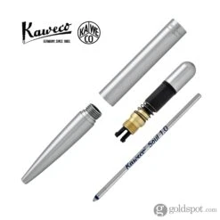 Kaweco Liliput Mini Ballpoint Pen In Silver -Pen & Paper Store kaweco liliput mini ballpoint pen in silver 337