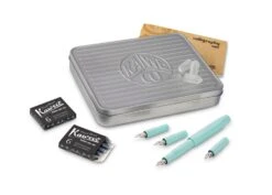 Kaweco Skyline Sport Calligraphy Set In Mint With Tin - 1.1/1.5/1.9/2.3