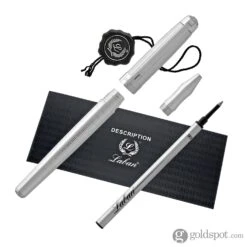 Laban .925 Rollerball Pen In Sterling Silver With Crisscross Pattern -Pen & Paper Store laban 925 rollerball pen in sterling silver with crisscross pattern 701
