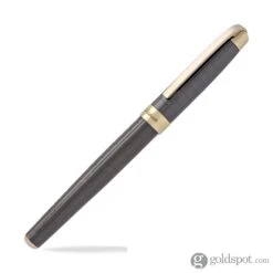 Laban Brass Fountain Pen In IP Brown With Grid -Pen & Paper Store laban brass fountain pen in ip brown with grid 438