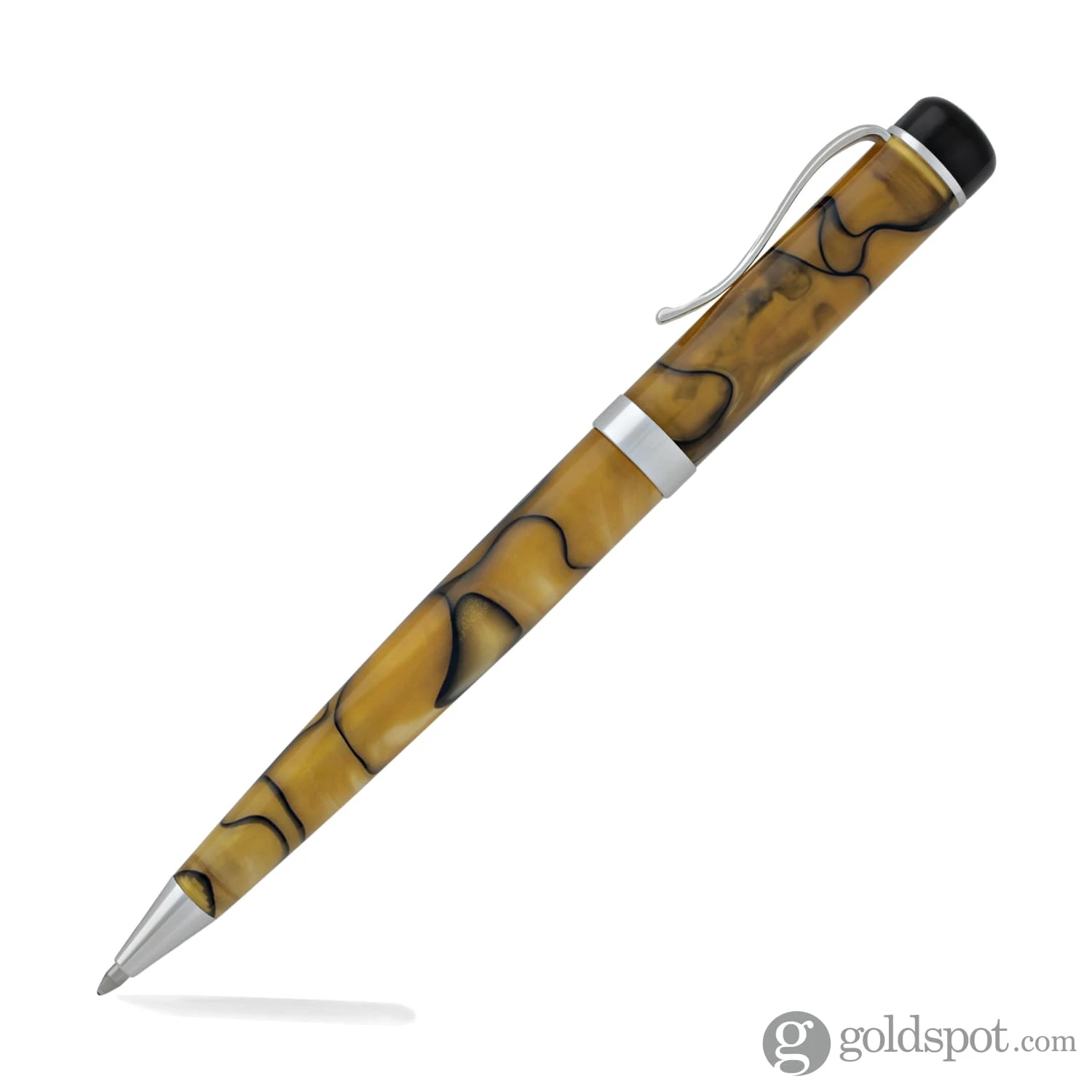Laban Celebration Ballpoint Pen In Tiger Yellow 2 Laban Celebration Ballpoint Pen In Tiger Yellow - Image 2