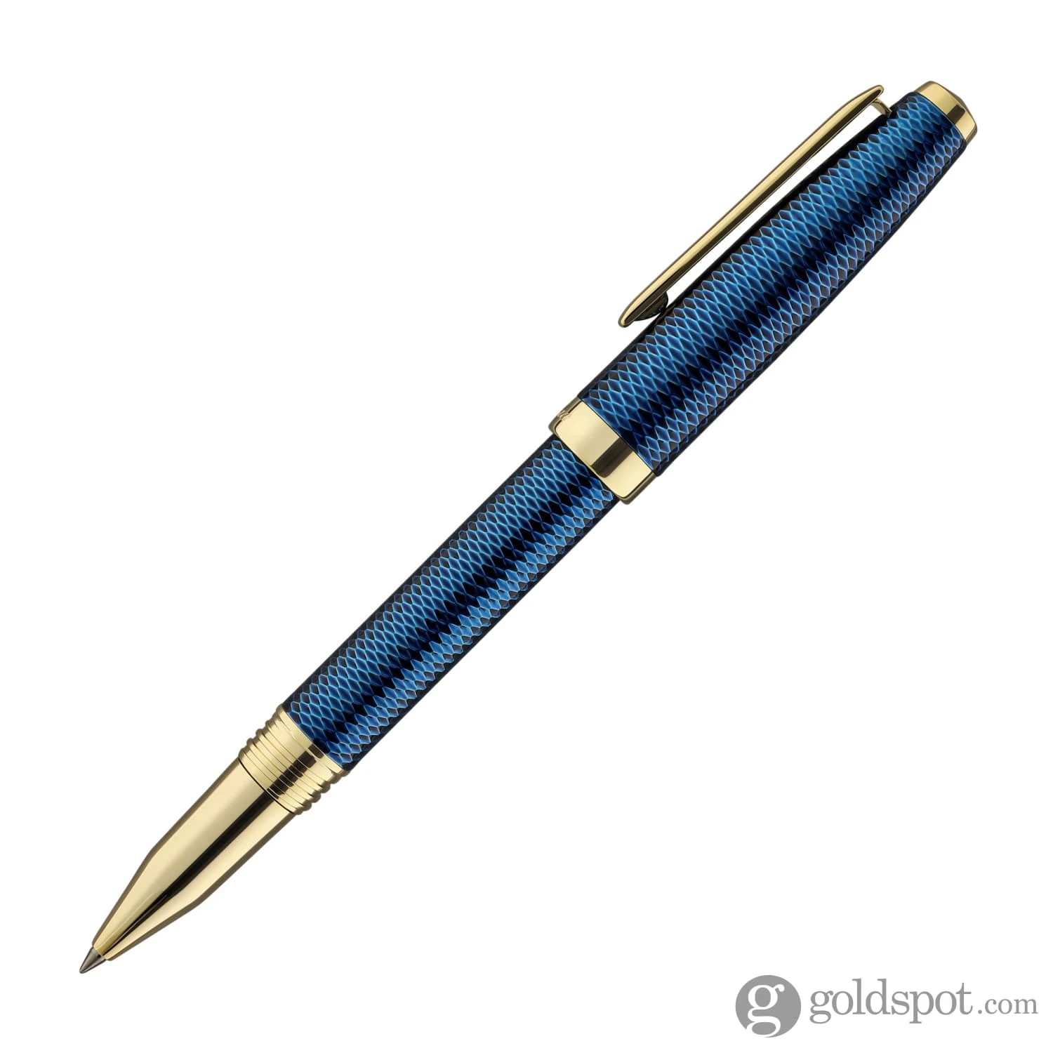 Laban Gloria Rollerball Pen In Sapphire Blue 3 Laban Gloria Rollerball Pen In Sapphire Blue - Image 3