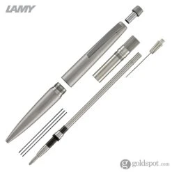 Lamy 2000 Mechanical Pencil In Brushed Stainless Steel - 0.7mm -Pen & Paper Store lamy 2000 mechanical pencil in brushed stainless steel 0 7mm 640