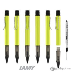 Lamy AL-Star Ballpoint Pen In Charged Green - Special Edition -Pen & Paper Store lamy al star ballpoint pen in charged green special edition 459