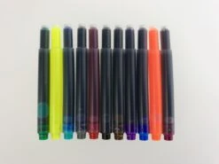 Lamy Fountain Ink Cartridges In Rainbow Assorted Colors - Pack Of 11