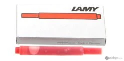 Lamy Fountain Ink Cartridges In Red - Pack Of 5 -Pen & Paper Store lamy fountain ink cartridges in red pack of 5 526