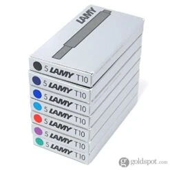 Lamy Fountain Ink Cartridges In Red - Pack Of 5 -Pen & Paper Store lamy fountain ink cartridges in red pack of 5 877