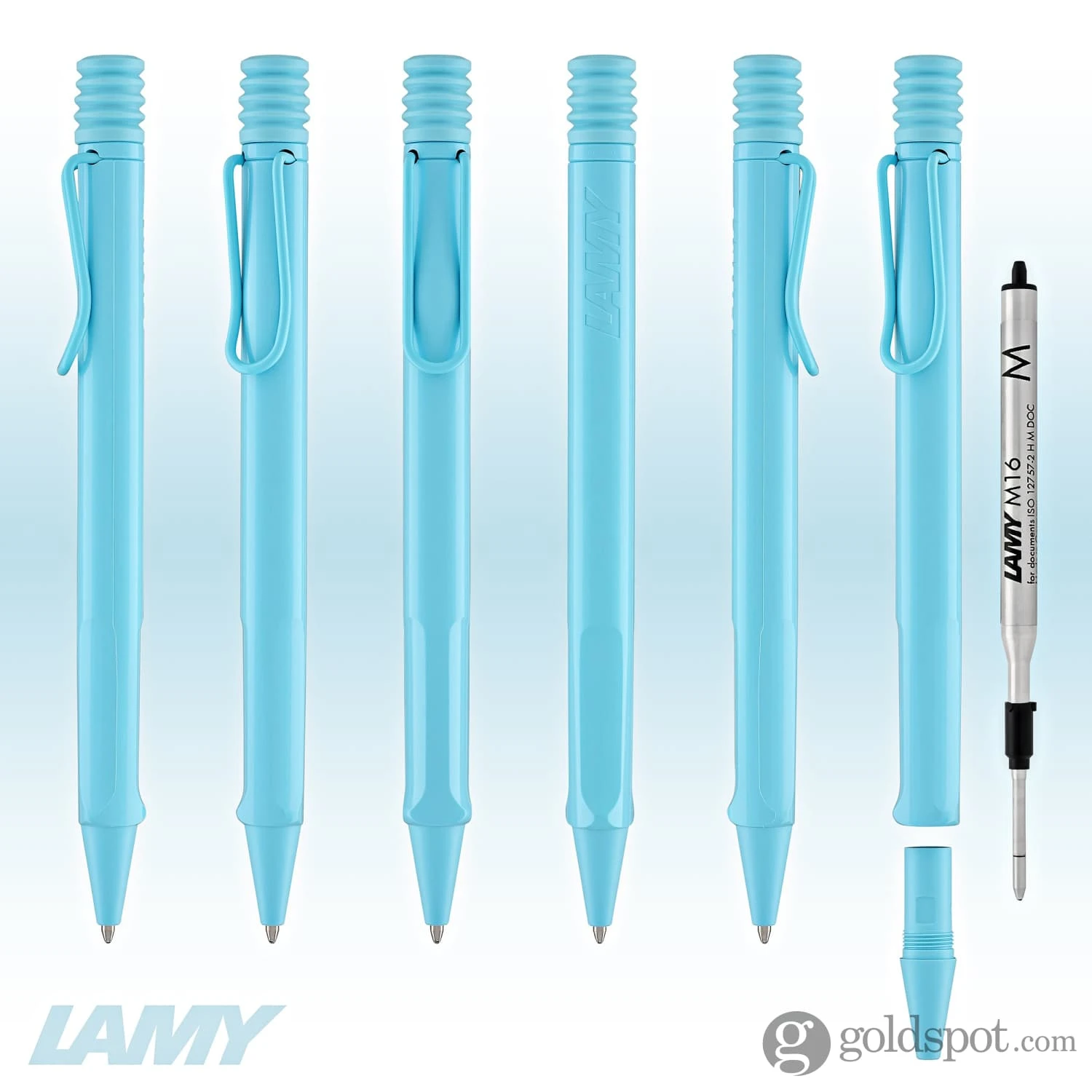 Lamy Safari Ballpoint Pen In Aqua Sky 2023 Special Edition 7 Lamy Safari Ballpoint Pen In Aqua Sky 2023 Special Edition - Image 7