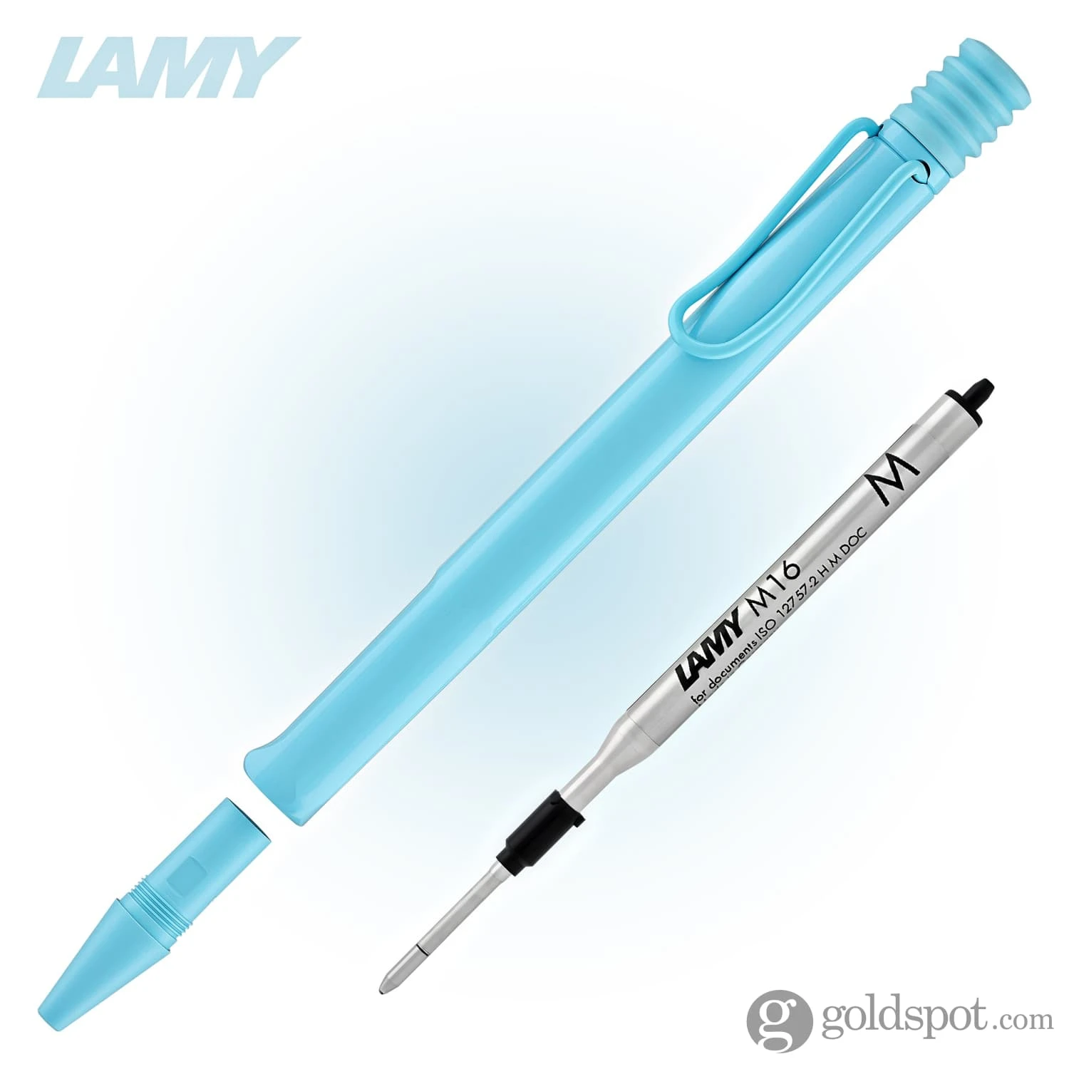 Lamy Safari Ballpoint Pen In Aqua Sky 2023 Special Edition 6 Lamy Safari Ballpoint Pen In Aqua Sky 2023 Special Edition - Image 6