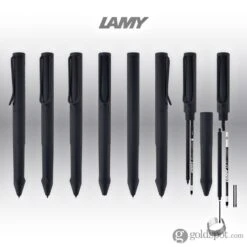 Lamy Safari EMR Twinpen Digital Writing Ballpoint Pen In All Black - PC/EL -Pen & Paper Store lamy safari emr twinpen digital writing ballpoint pen in all black pcel 156