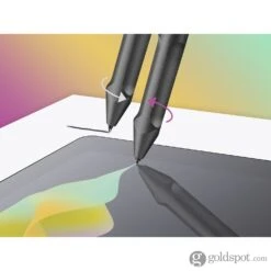 Lamy Safari EMR Twinpen Digital Writing Ballpoint Pen In All Black - PC/EL -Pen & Paper Store lamy safari emr twinpen digital writing ballpoint pen in all black pcel 557