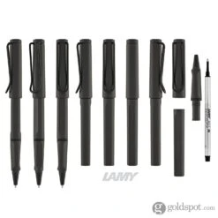 Lamy Safari Rollerball Pen In Charcoal Black -Pen & Paper Store lamy safari rollerball pen in charcoal black 747