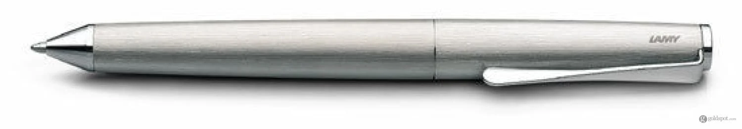Lamy Studio Ballpoint Pen In Stainless Steel 2 Lamy Studio Ballpoint Pen In Stainless Steel - Image 2