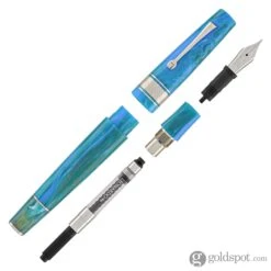 Leonardo Supernova Regular Size Fountain Pen In Star Light Blue With Silver Trim -Pen & Paper Store leonardo supernova regular size fountain pen in star light blue with silver trim 328